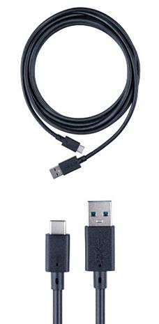 Bigben Interactive BB004809 USB-kaapeli USB 2.0 5 m USB A USB C Musta BB004