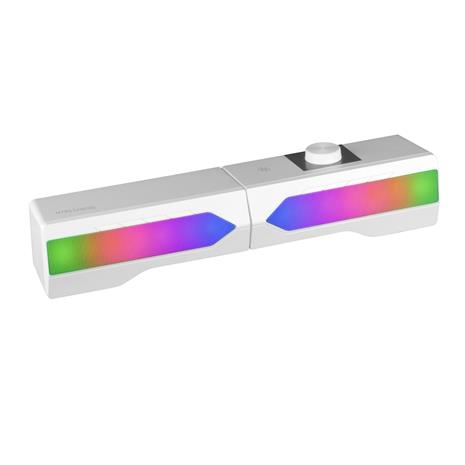 Mars Gaming MSDUOW soundbar-kaiutin Valkoinen 15 W MSDUO – kuva 2/2