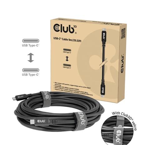 Club 3D - USB-C cable - USB-C to USB-C - 9 m