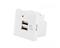 Lanberg AC-4545-2XUSB2.1-W – kuva 2