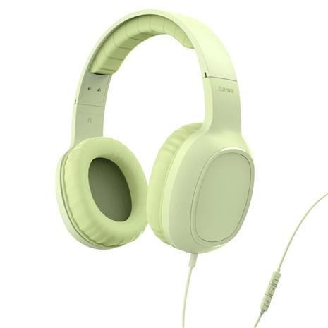 Hama Fun C Kuulokkeet Langallinen Pääpanta Puhelut/Musiikki USB Type-C Vihreä 00221 – kuva 2/2