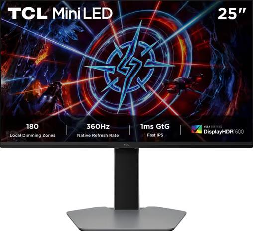 TCL P2 25P2A Pro tietokoneen litteä näyttö 63,5 cm (25") 2560 x 1440 pikseliä 2K LED Harmaa 25P2A – kuva 2/2