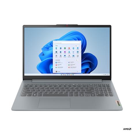 Lenovo IdeaPad Slim 3 15ABR8 AMD Ryzen™ 5 5625U Kannettava tietokone 39,6 cm (15.6") Full HD 8 GB DDR4-SDRAM 256 GB SSD Wi-Fi 6 (802.11ax) Windows 11 Home Harmaa Pohjoismainen 82XM0 – kuva 2/2