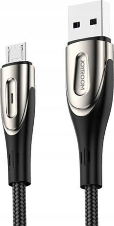 Joyroom S-M411 Sharp Series USB-A to micro USB 3A 2m with Charging Indicator – kuva 4/4