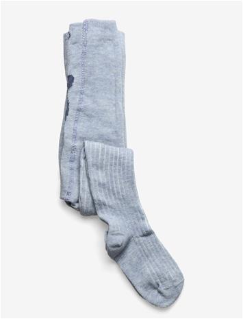 MINYMO Baby Stocking W.effect On Back - WINTER SKY - 80\86