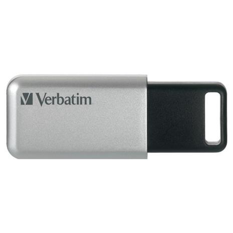 Verbatim Secure Pro - USB 3.0 Drive 64 GB - Silver
