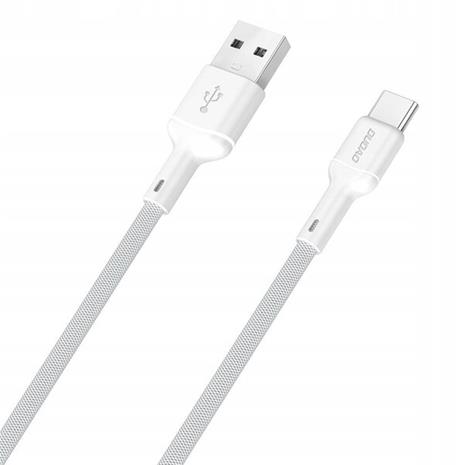 Dudao L9T 5A USB-A - USB-C Cable 1m - White – kuva 4/4