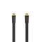 Hama HDMI Cable Ethernet Flat Black 1.5m – kuva 4