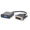 DVI-D videokaapeli VGA:lle - Gembird - A-DVID-VGAF-01 - 0,2 m - Uros/Naaras - Musta – kuva 3