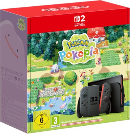 Nintendo Switch 2 + Pokemon Pokopia, pelikonsolipaketti