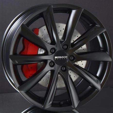 Monaco GP6T Dull Black 9.5x21 5/114.3 ET40 B64.1 – kuva 2/2