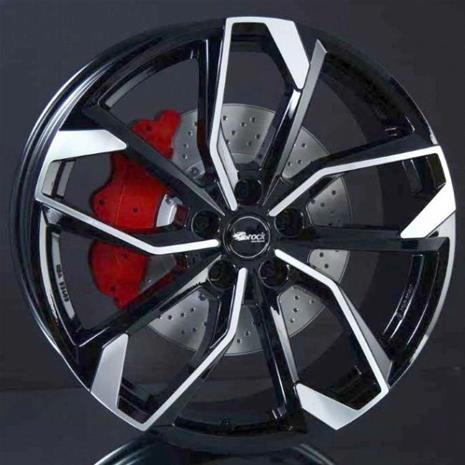 Brock RC34 Black Full Polish 6.5x16 5/114.3 ET50 B67.1