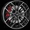IT Wheels Tiara 4 Black Polished 6.5x16 4/100 ET39.5 B73.1 – kuva 2