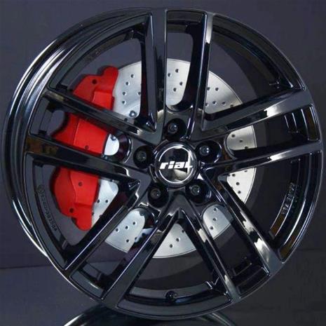 Rial Astorga Diamond Black 6.5x16 5/100 ET40 B57.1 – kuva 2/2