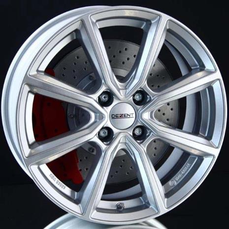 Dezent TN Silver 7x18 4/108 ET27 B65 – kuva 2/2