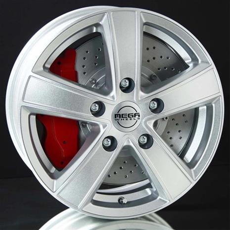 Mega Wheels Hercules 5 Silver 6.5x16 5/118 ET61 B71.1