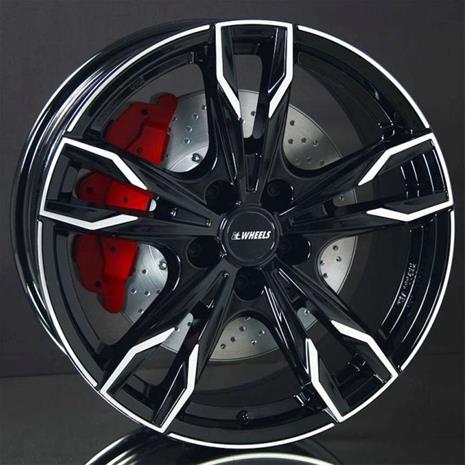 IT Wheels Gina Gloss Black Polished 8x18 5/114 ET50 B67.1