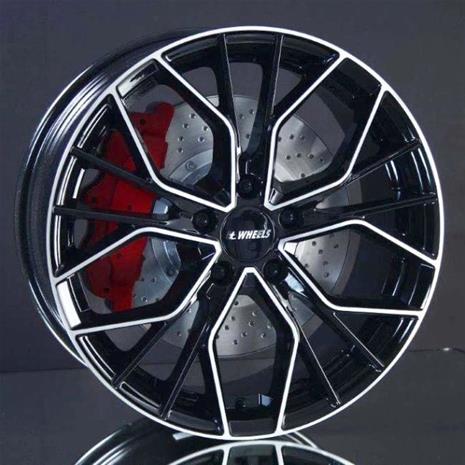 IT Wheels Tiara Black Polished 8x19 5/114.3 ET40 B73.1