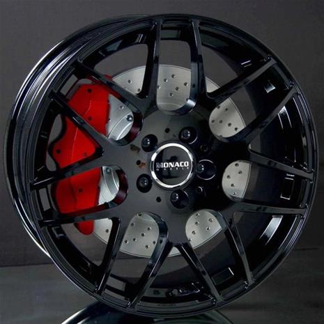 Monaco Sport Gloss Black 8x18 5/100 ET35 B57.1