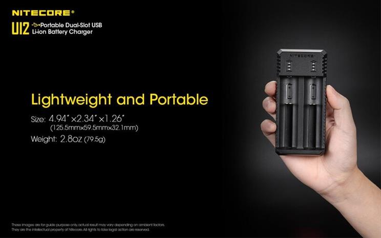 Nitecore UI2 USB-akkulaturi