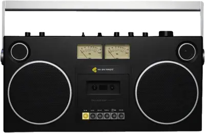 We Are Rewind - Portable speaker with cassette Player - Blaster [CURTIS]