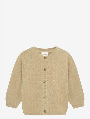MINYMO Cardigan Knit - WHITE PEPPER - 80
