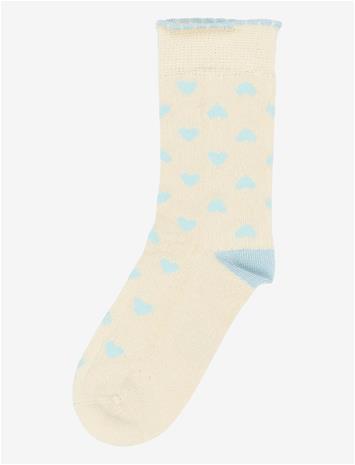 MINIPOP Mpopmartha Bamboo Sock - CLOUD DANCER - 35/38Y