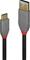 Lindy Anthra Line - USB-C cable - 24 pin USB-C to USB Type A - 1.5 m – kuva 3