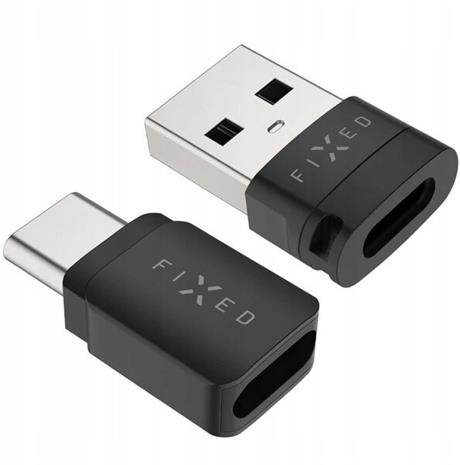 FIXED Data Blocker 2in1 USB-A & USB-C 240W for safe charging Black