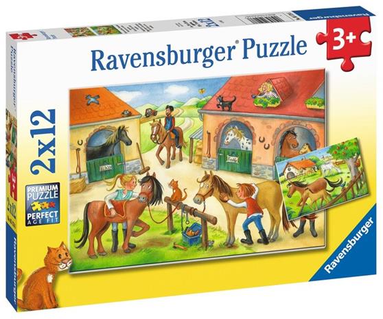 Ravensburger Happy Days At The Stables 2x12p