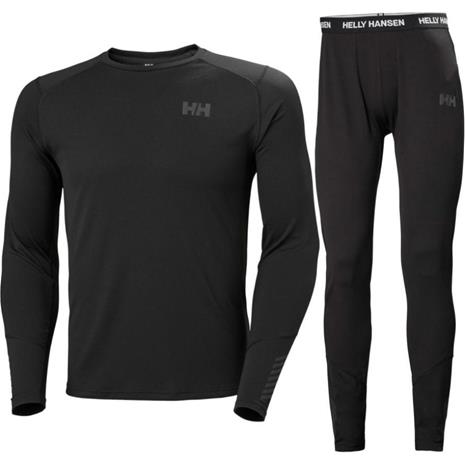 Helly Hansen Lifa Active Crew, miesten, musta