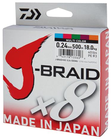 DAIWA J-BRAID X8 0.28 300M MC KUITUSIIMA