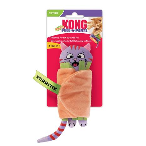 KONG Pull-A-Partz Purrito - 1 kpl