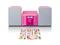 Lenco Micro CD/FM Bluetooth Radio Pink – kuva 4