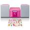 Lenco Micro CD/FM Bluetooth Radio Pink – kuva 5