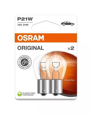 Osram 12W P21W merkinantolamppu