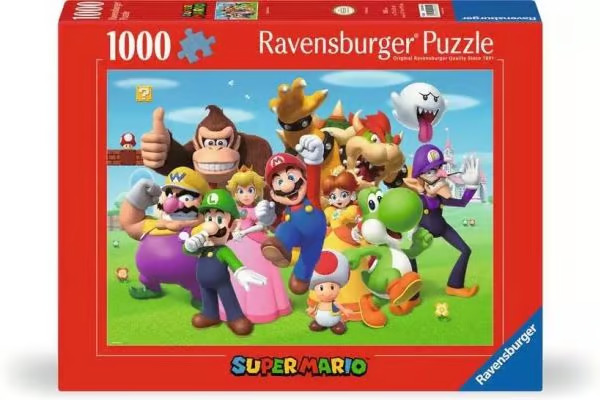 Super Mario Palapelit 1000 palaa, Ravensburger