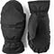 Hestra Primaloft Leather, laskettelurukkaset, naisten, musta – kuva 2