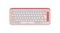 Logitech POP Icon Keys keyboard Universal Bluetooth QWERTY US International Rose – kuva 2