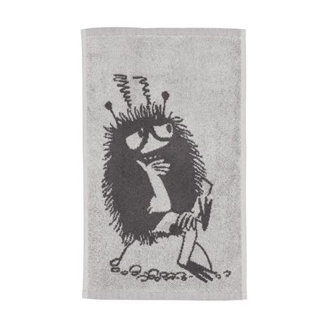 Moomin Arabia Moomin Pyyhe Stinky 30x50 Cm - Pyyhkeet & Kylpypyyhkeet Luomupuuvilla Harmaa - 1086270