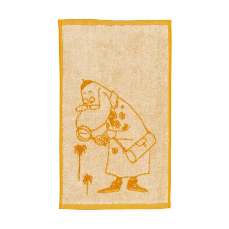 Moomin Arabia Moomin Pyyhe Hemulen 30x50 Cm - Pyyhkeet & Kylpypyyhkeet Luomupuuvilla Ochre - 1086262