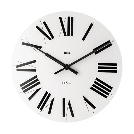 Alessi Firenze Seinäkello, Valkoinen