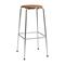 Fritz Hansen High Dot baarijakkara Essential walnut-chrome – kuva 2
