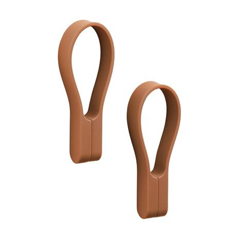 Zone Denmark Loop pyyhehihna maneetilla 2 kpl Terracotta