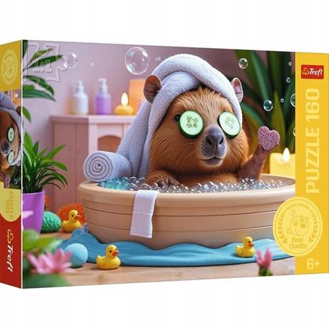 Capybara in Spa Palapeli 160 palaa Trefl