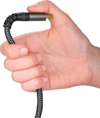 Pro DP 1.4 braided - Black - 1m – kuva 4/5