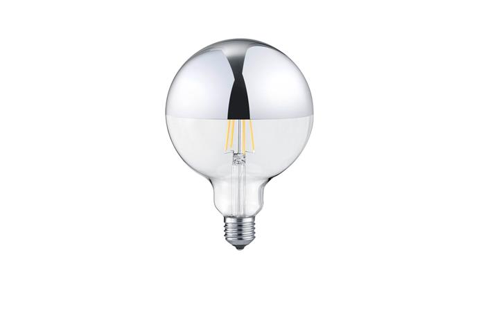 LED-lamppu E27 G125 7W 2 700 K, peilipää