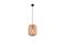 Trio Runa -riippuvalaisin 35 cm, E27, mattamusta/sisal – kuva 5