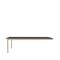 Muuto Linear System End Module -pöytä Black-Oak 240 x 142 cm – kuva 5