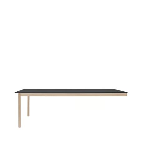 Muuto Linear System End Module -pöytä Black-Oak 240 x 142 cm – kuva 5/5